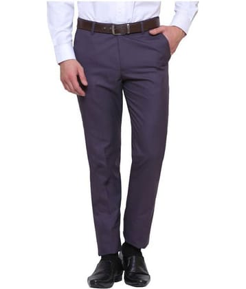 Inspire Clothing Inspiration - Grey Polycotton Slim - Fit Men's Formal Pants ( Pack of 1 )