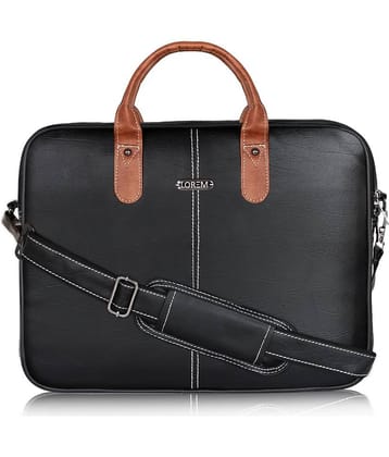 Lorem Black Solid Messenger Bag