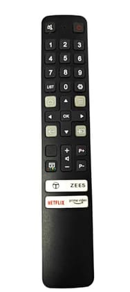 Ehop RC901V FMR5 Compatible Remote Control for TCL Smart LED TV RC901V FMR5 with ZEE5 & Netflix Functions(Remote Without Google Assistant Voice Functions)