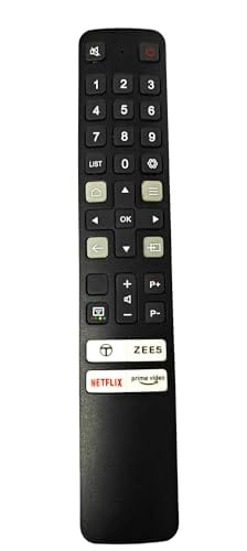 Ehop RC901V FMR5 Compatible Remote Control for TCL Smart LED TV RC901V FMR5 with ZEE5 & Netflix Functions(Remote Without Google Assistant Voice Functions)