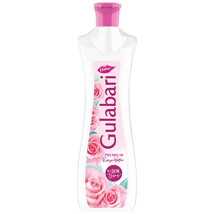 Dabur Gulabari Premium Rose Water - Daily Glow, All Skin Types, Paraben Free, Alcohol Free, 250 Ml