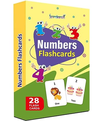 Numbers Flash Cards for Kids Early Learning | Easy & Fun Way of Learning 1 Year to 6 Years Babies