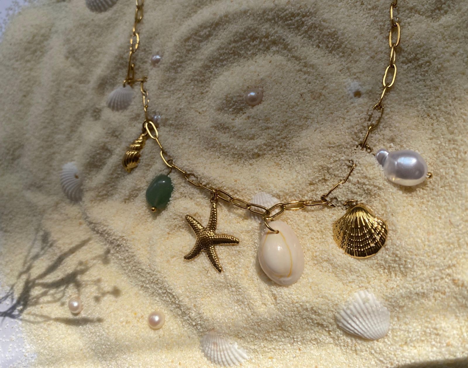 Seaside Treasures Charm Necklace