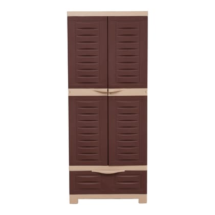 Supreme Furniture Fusion 02 BDR 01 Cabinet with Multipurpose Cupboard, Living Room and Kids(Full Size G.Brown/D.Beige, (DIY) Supreme Furniture Fusion 02 BDR 01 Cabinet with Multipurpose Cupboard, Living Room and Kids(Full Size G.Brown/D.Beige, (DIY)