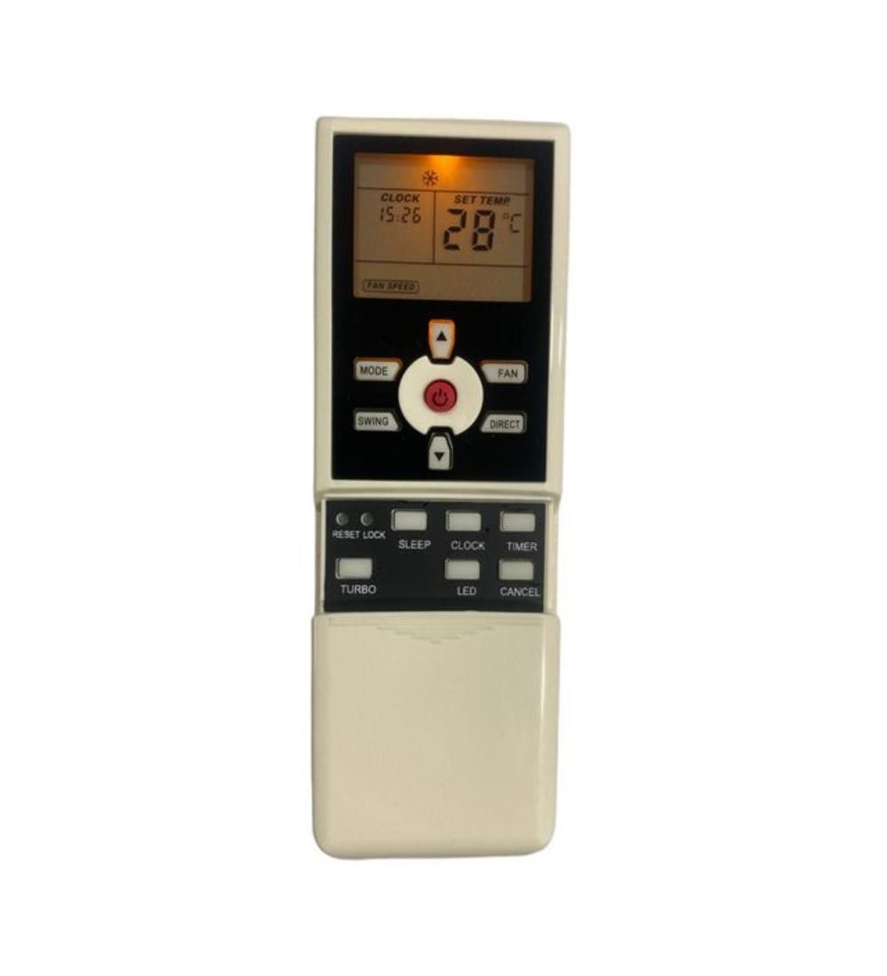 AC Remote No.55 with Backlight Videocon AC Remote Control (White)