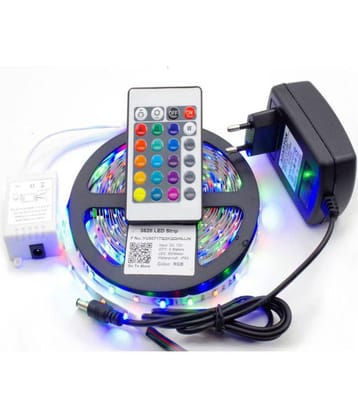 Buylink 250V-50mA Multi LED Strip Light 5 Meter - Pack of 1
