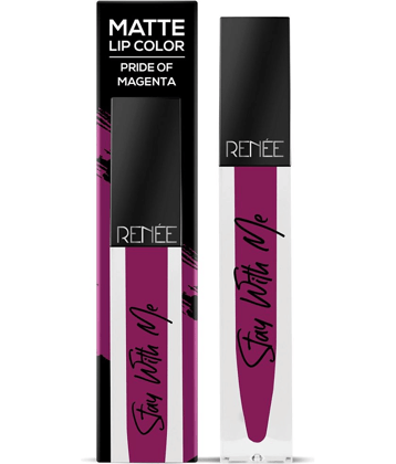 RENEE Stay With Me Combo Of 2 Awe For Mauve + Desire For Brown, Light Weight & Non Transfer Formula