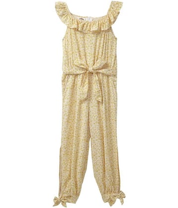 Cub Mcpaws Girls Rayon Jumpsuit ( Pack of 1 , Yellow )
