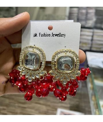 Padmavati Bangles Blue Chandelier Earrings ( Pack of 1 ) Padmavati Bangles Blue Chandelier Earrings ( Pack of 1 )