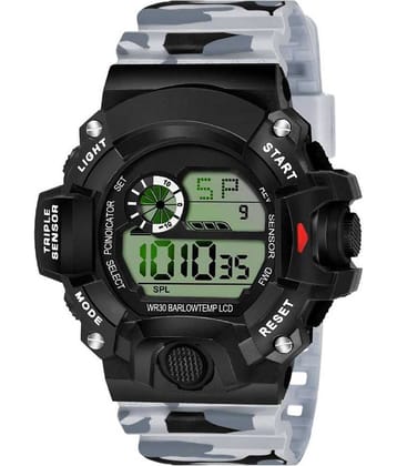 Renaissance Traders - Multicolor PU Digital Men's Watch