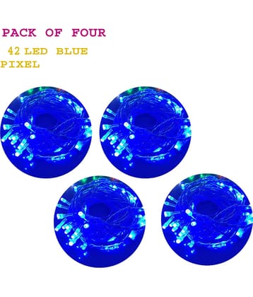 MIRADH - Blue 10Mtr String Light ( Pack of 4 )