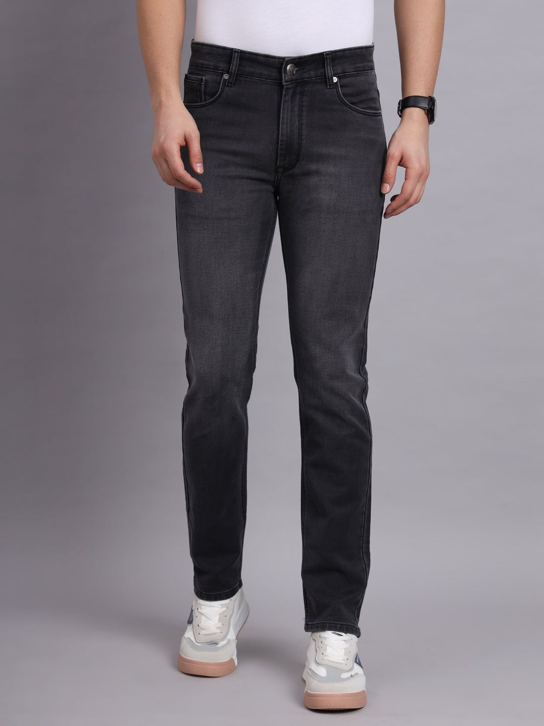 Amswan Premium Charcoal Men'S Denim-32
