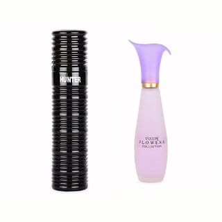 Ossa Vision Flowers EDP 100ml And Hunter EDP 30ml Long Lasting Perfume Combo For Men And Women (Pack of 2)