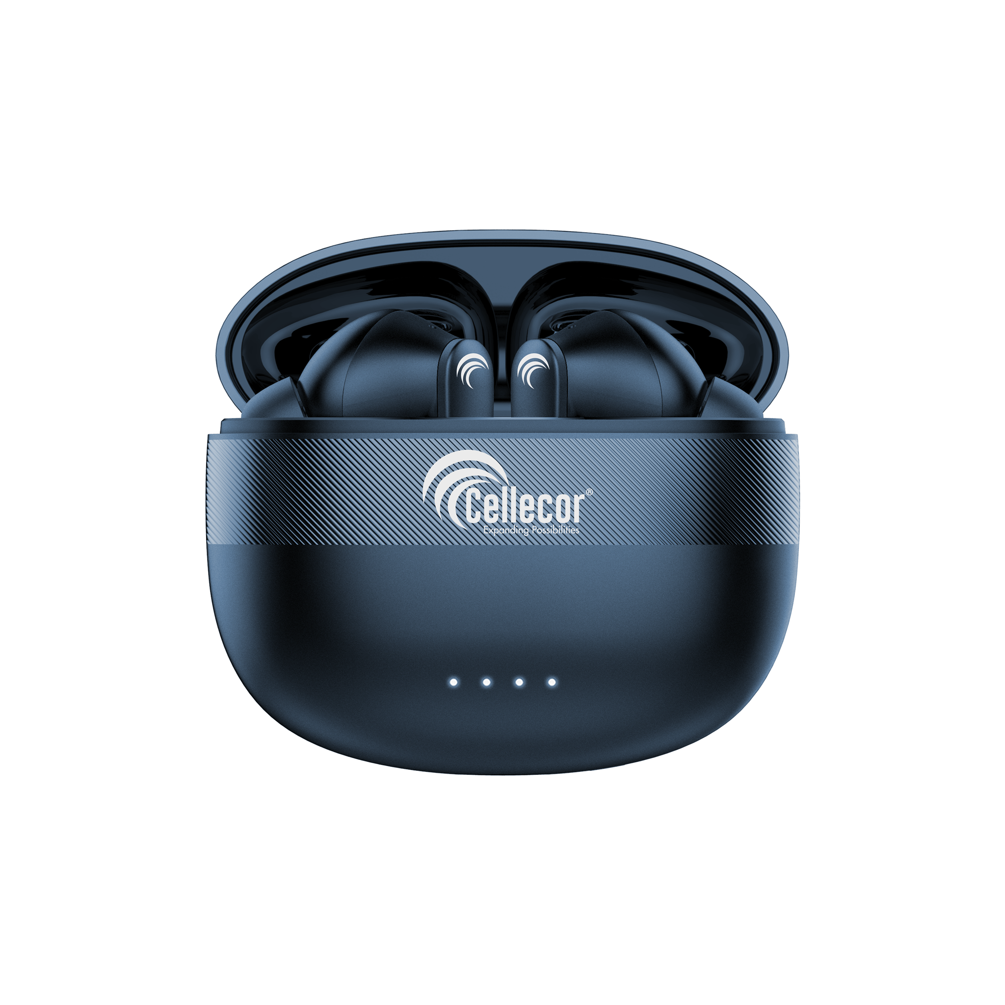 Cellecor BroPods CB03 Waterproof Earbuds With 30 Hours Playtime, Automatic Pairing, ENC Bluetooth-Blue