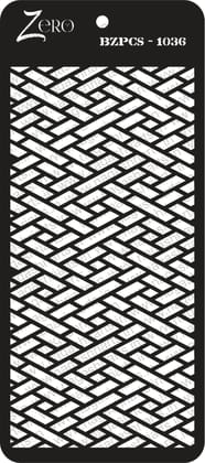 Brand Zero Pratibimb Craft Stencil - Select Your Preferred Size - Code: BZPCS-1036