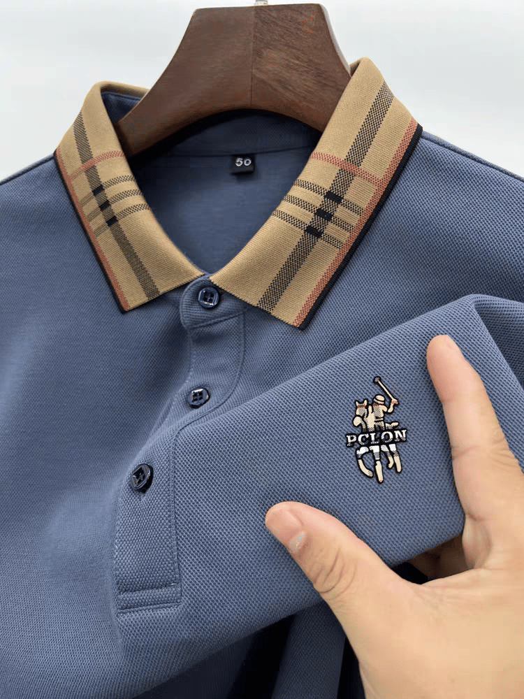Eminence Icon Legacy Polo T-Shirt-M/40 / Jet Grey