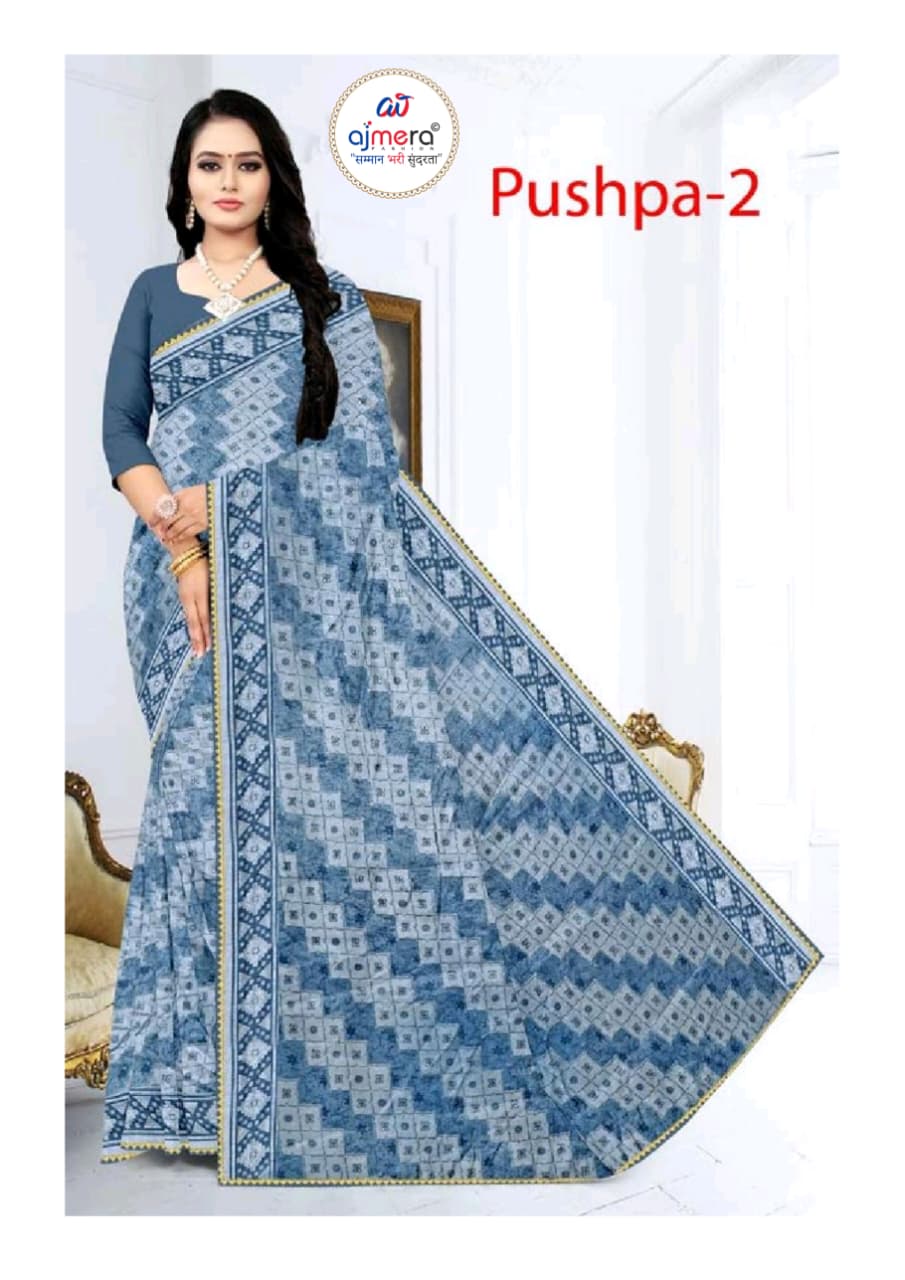 GPT Pushpa 2 Saree with Unstitched Blouse