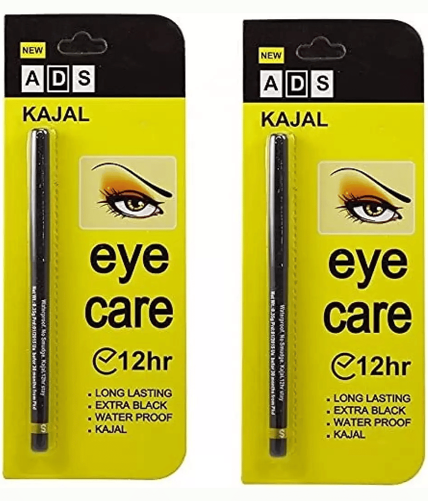 Venus Traders Black Matte Kajal 20 g Pencil ( Pack of 2 )
