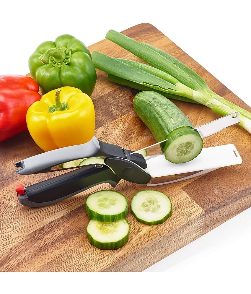 KRAMOX Stainless Steel Vegetable Scissors ( Pack of 1 )