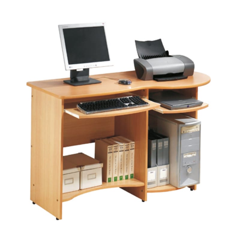 Study Time - Desktop Tables for Office, Schools,Living Room with PVC Edge Band, Key Board & Mouse Tray (CS-CT01)