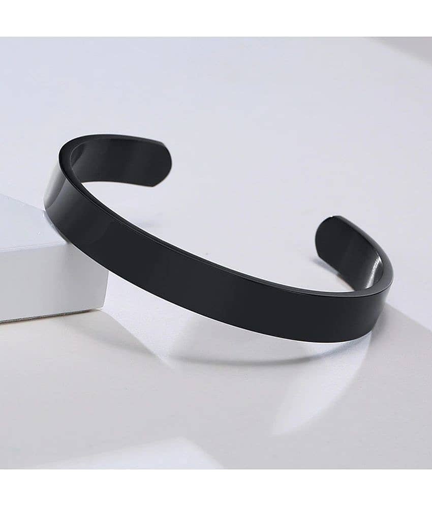 FASHION FRILL Black Bracelet ( Pack of 1 )