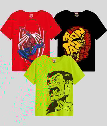 Kuchipoo Pack of 1 Boys Cotton Blend T-Shirt ( Multicolor )