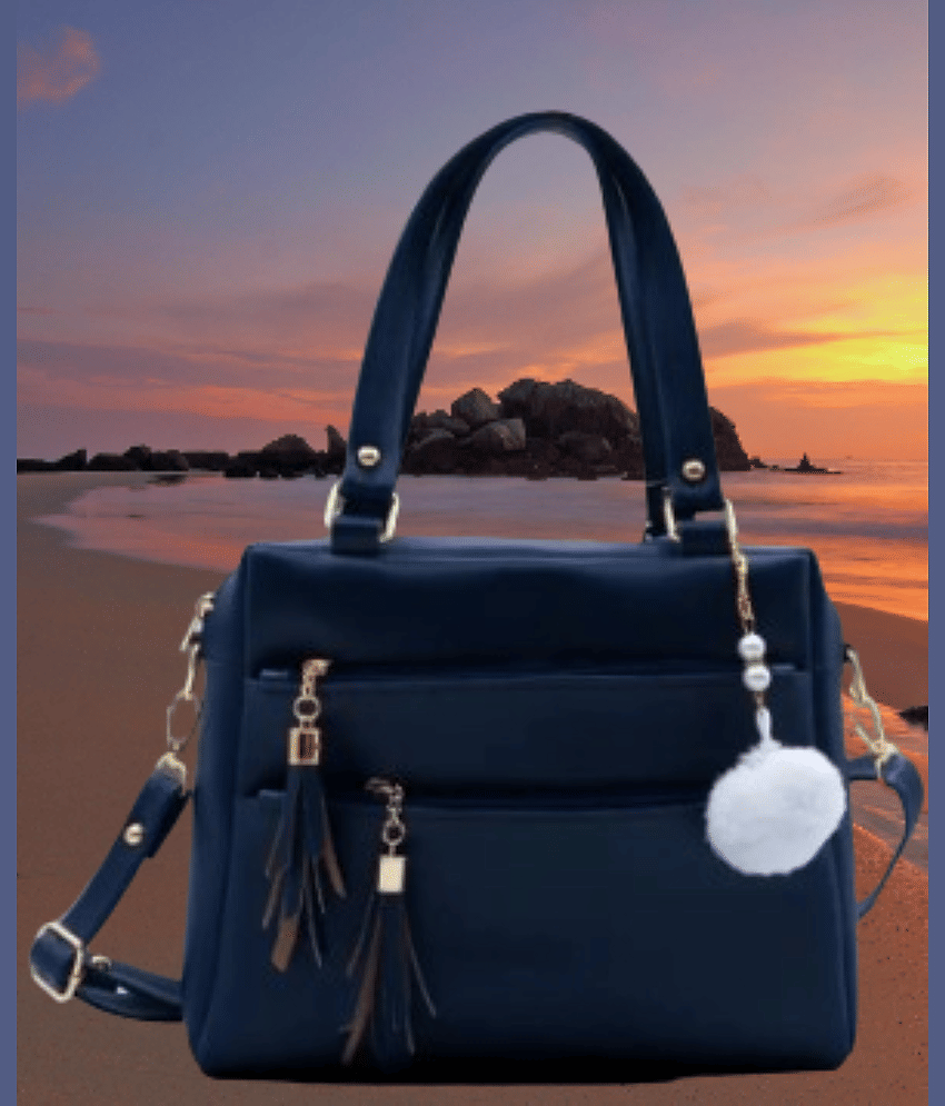 THE MONAIN CEAPT Sling Bag PU Set of 1 ( Blue )
