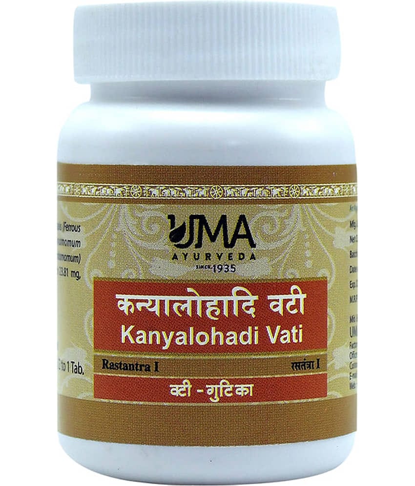 UMA AYURVEDA Kanyalohadi_Vati_80_Tab Tablet 1 kg Pack Of 1