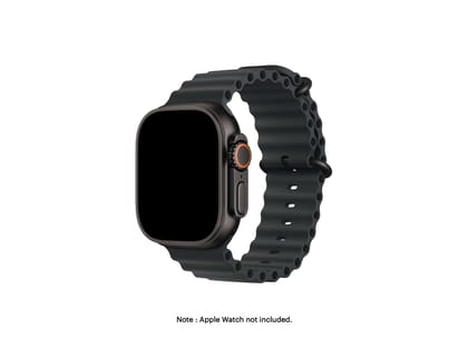 DailyObjects Plunge Apple WatchBand (38/40/41mm) - Jet Black