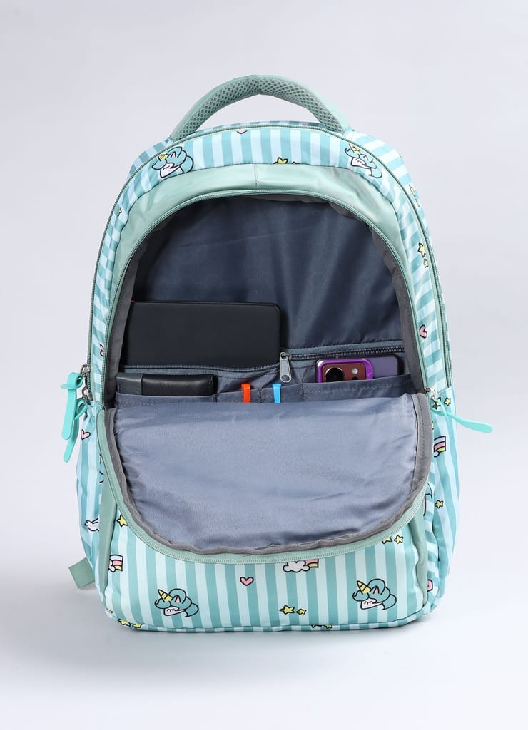 PB Pearlbags Polyester Water Resistant Casual Backpack With Laptop Sleeve For School,college & Office For Boys and Girls,Men & Women