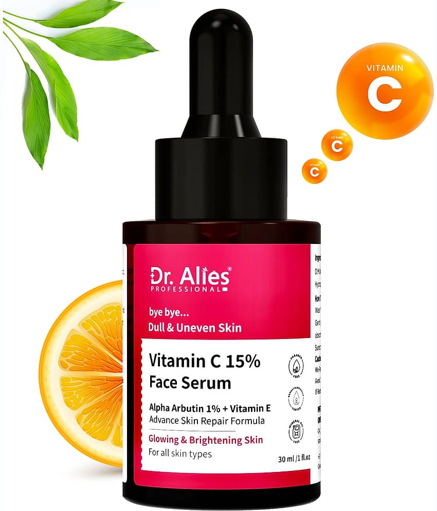 Dr. Alies Professional Face Serum Vitamin C Uneven Skin Toning For All Skin Type ( Pack of 1 )
