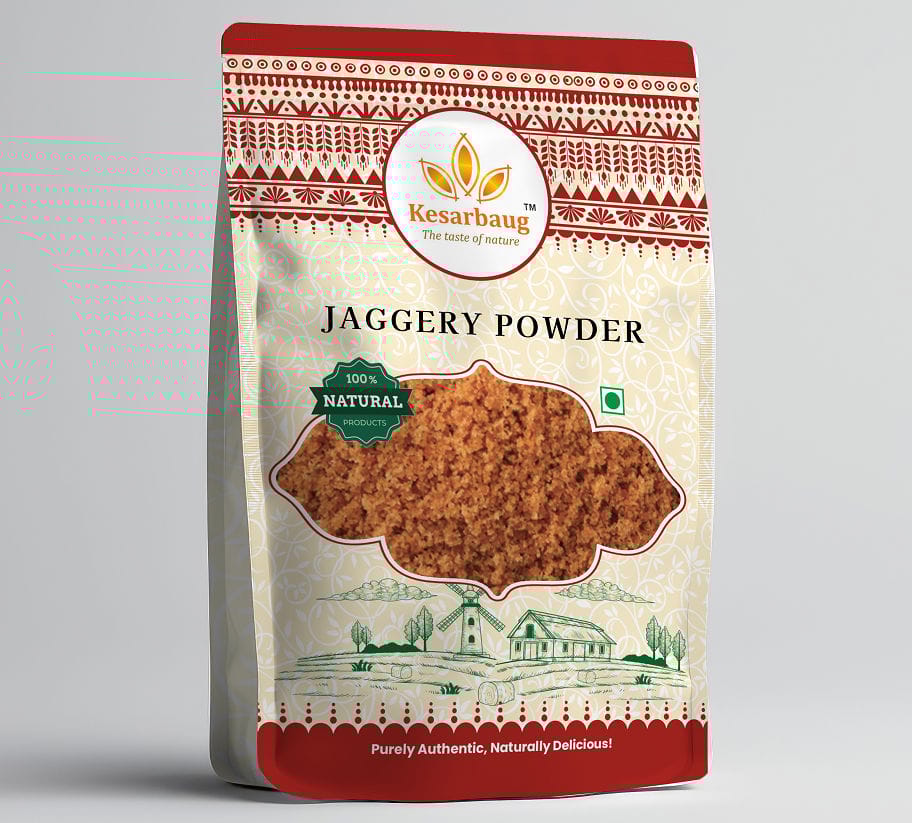 Kesarbaug Organic Jaggery Powder, 500 gm