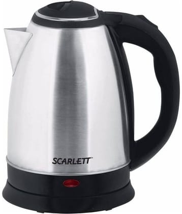 Scarlett 2 Liters 1500 Watts Stainless Steel Electric Kettle