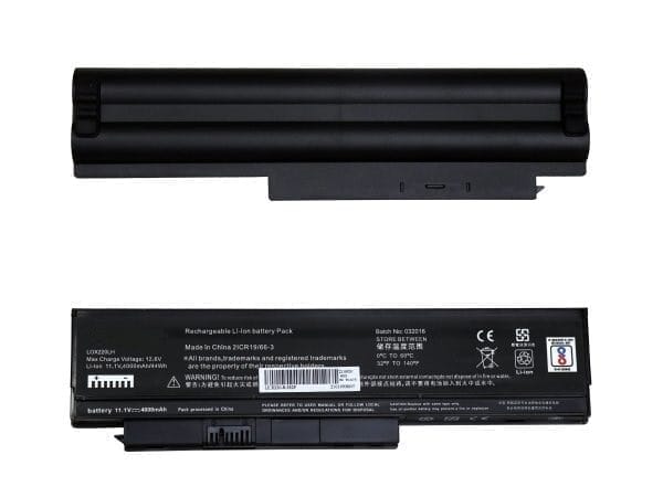 Laptop Battery For  Lenovo X220 – ThinkPad X220, X220i, X220s series Laptops , 11.1V 6 Cells 4400mAh – Compatible