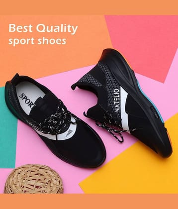 VATELIO Stylish/Comfortable Black Men's Lifestyle Shoes