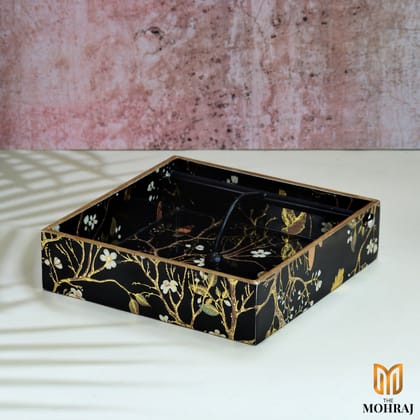The Mohraj Night Abstract Tissue Holder