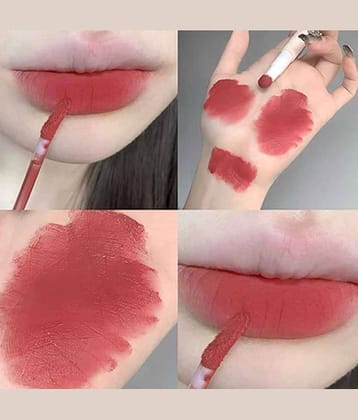 GEGE BEAR Light Nude Matte Non Sticky Creme Lipstick ( Pack of 1 )
