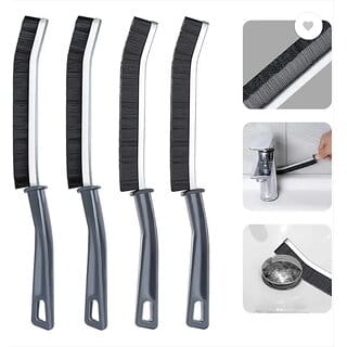 (Pack of 4)Cleaning Brush, Gap Brush, Clean The Dead Corners Plastic Wet and Dry Brush Plastic Wet and Dry Brush