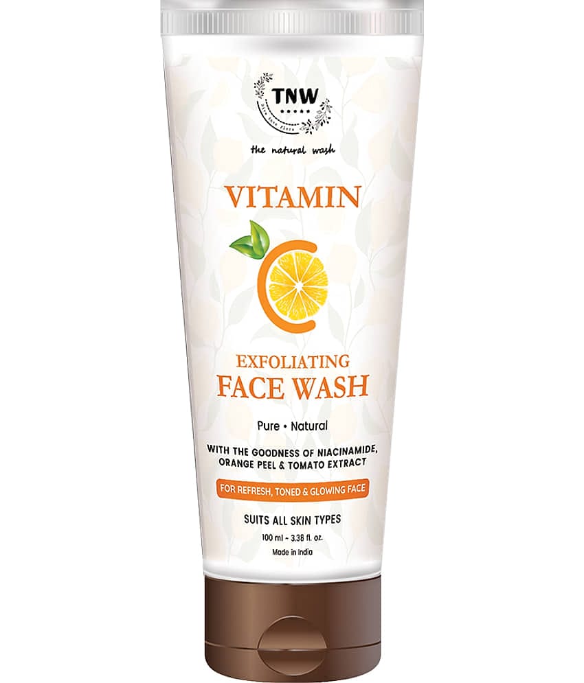 TNW - The Natural Wash Vitamin C Exfoliating Face Wash For All Skin Types, 100Ml