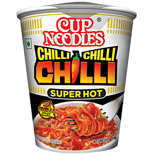 Nissin Instant Cup Noodles - Chilli Chilli Chilli, 70 g