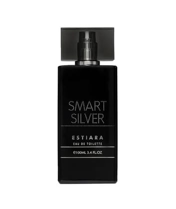 Estiara Smart Silver Eau De Toilette For Men, 100 ml Estiara Smart Silver Eau De Toilette For Men, 100 ml