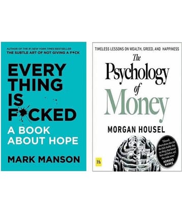 ( Unico books 2 ) Everything Is F*cked  & The Psychology of Money - paperback