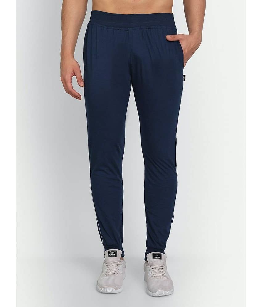 Zeffit - Black Cotton Blend Men's Joggers ( Pack of 1 )