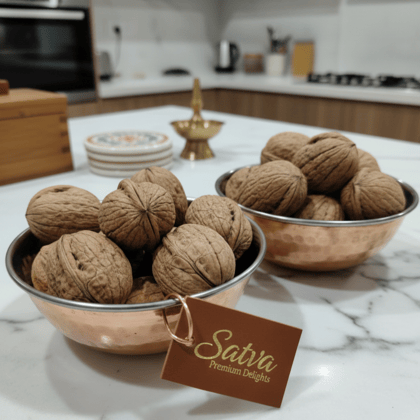 Satva Premium Delights Walnuts 200 g | Healthy Dry Fruits