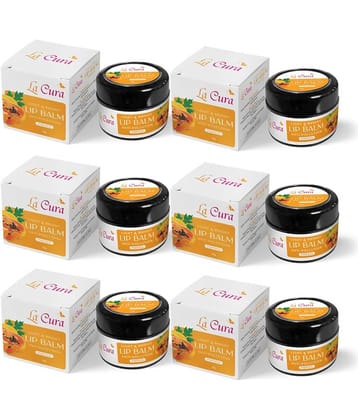 La Cura Papaya Light & Bright Anti-Pollution Lip Balm | Pack of 6