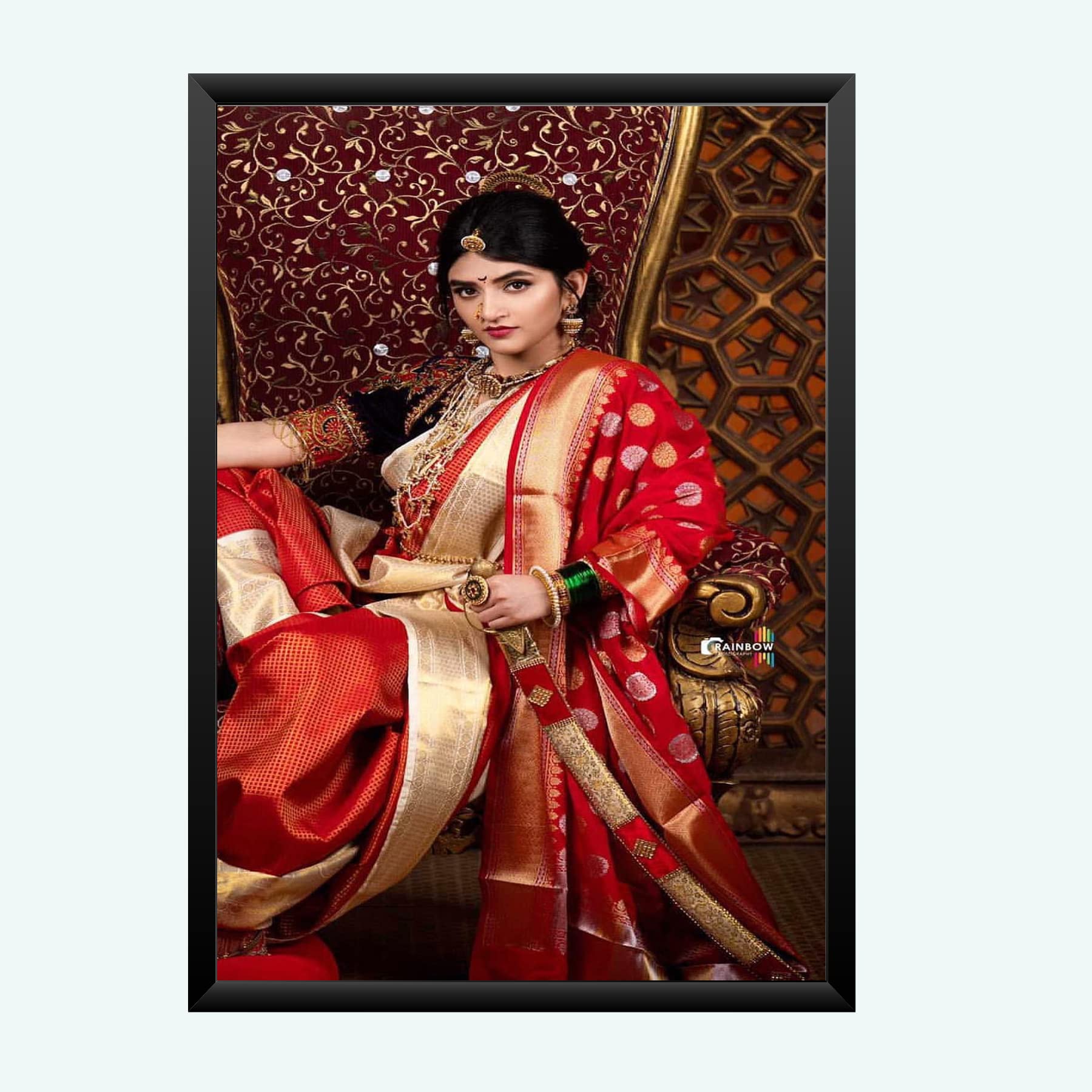 NOKKES Wall Decoration Best Quality Photo Frame For Home Living Room Drawing Roon Size 8X12 Inch_19