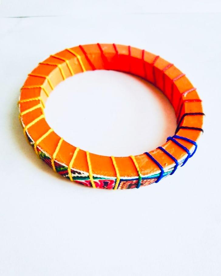 Color Melody - Bright Orange Bangle