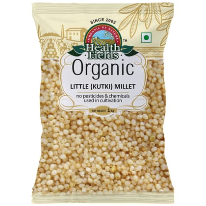 Health Fields Organic & Unpolished Little (Kutki) Millet 1Kg 