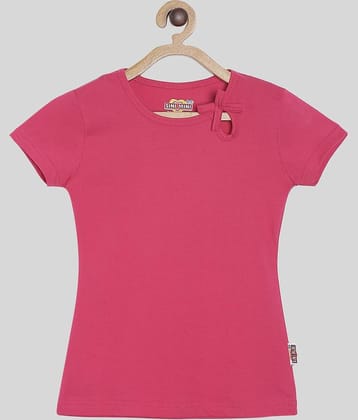 Sinimini Pack of 1 Girls Cotton T-Shirt ( Multi )