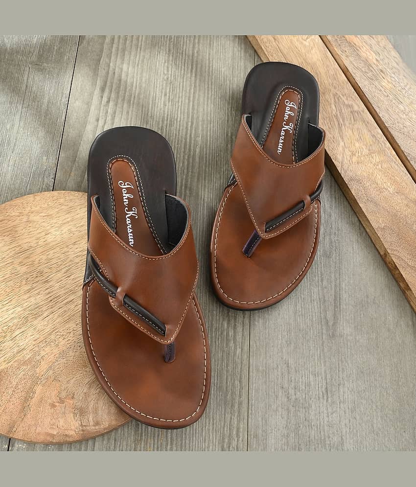 John Karsun - Tan Men's Sandals